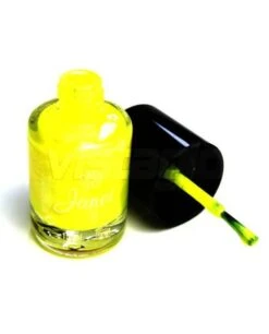 Vernis Effet Nacré Jaune Fluo